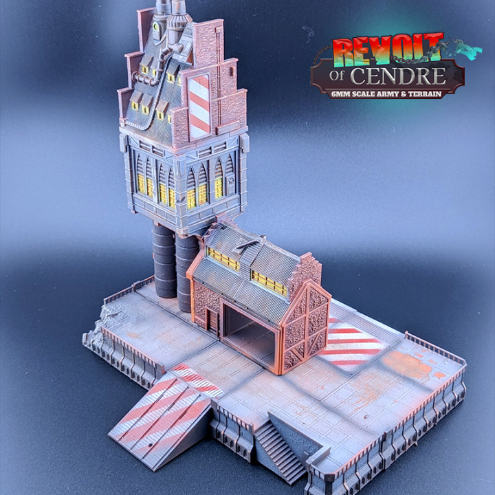 Revolt of Cendre - Factory 01 and terrace image