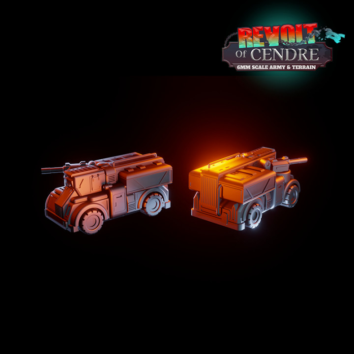 Revolt of Cendre - Worker truck image