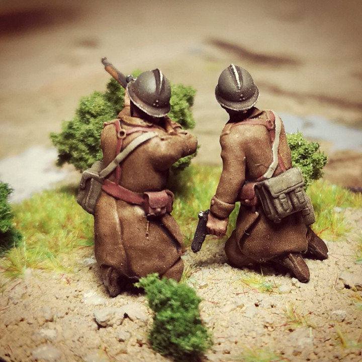 28mm french reserve sniper team image