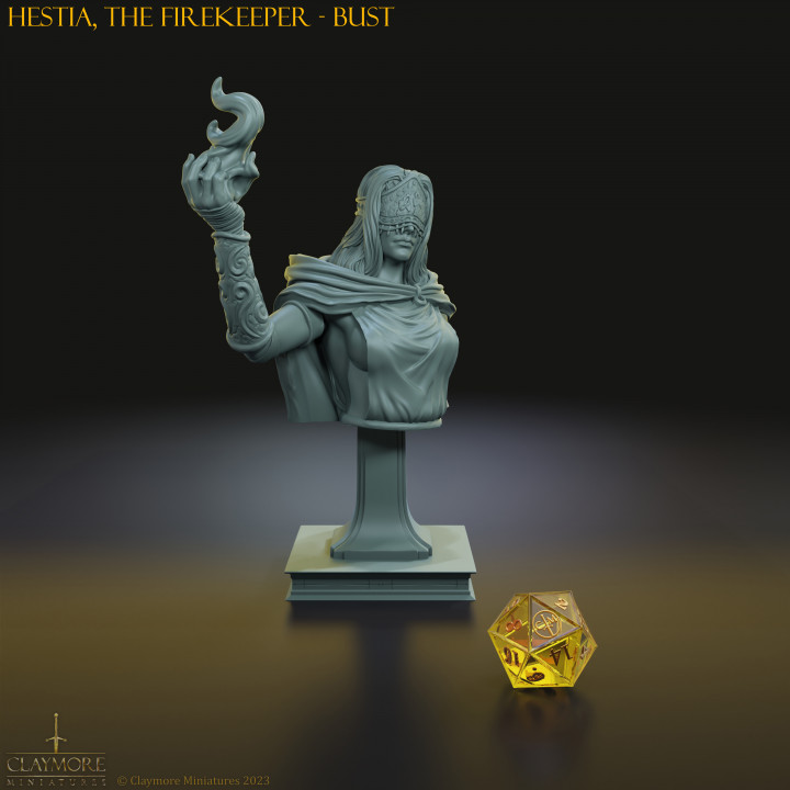 Hestia, The Firekeeper - Bust