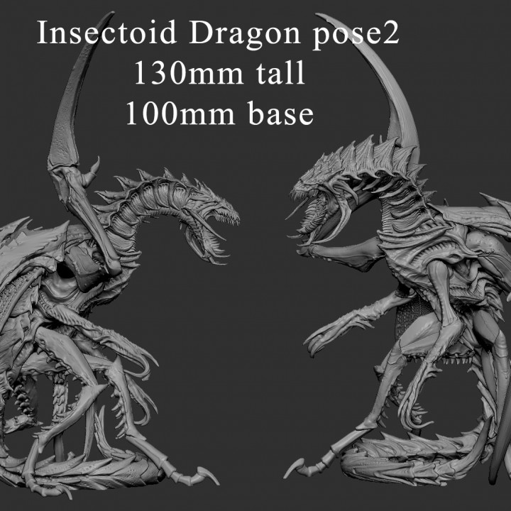 Insectoid Dragon (2023 new pose(2)) image