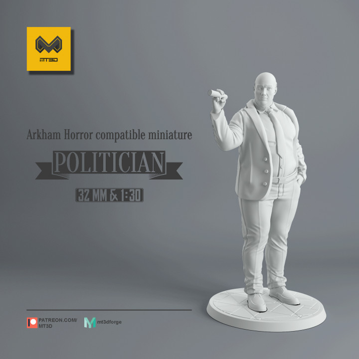 Politician - Arkham Horror compatible image