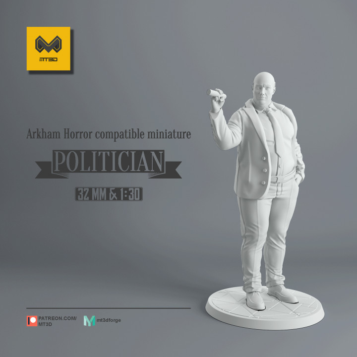 Politician - Arkham Horror compatible