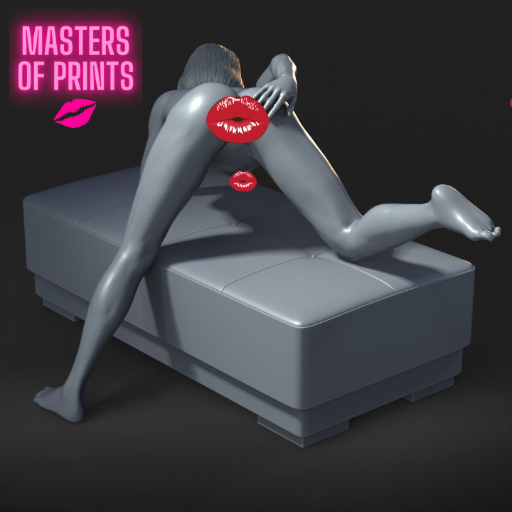 sexy pose - NSFW - EROTIC MINIATURE 75 MM SCALE