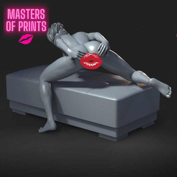 sexy pose - NSFW - EROTIC MINIATURE 75 MM SCALE