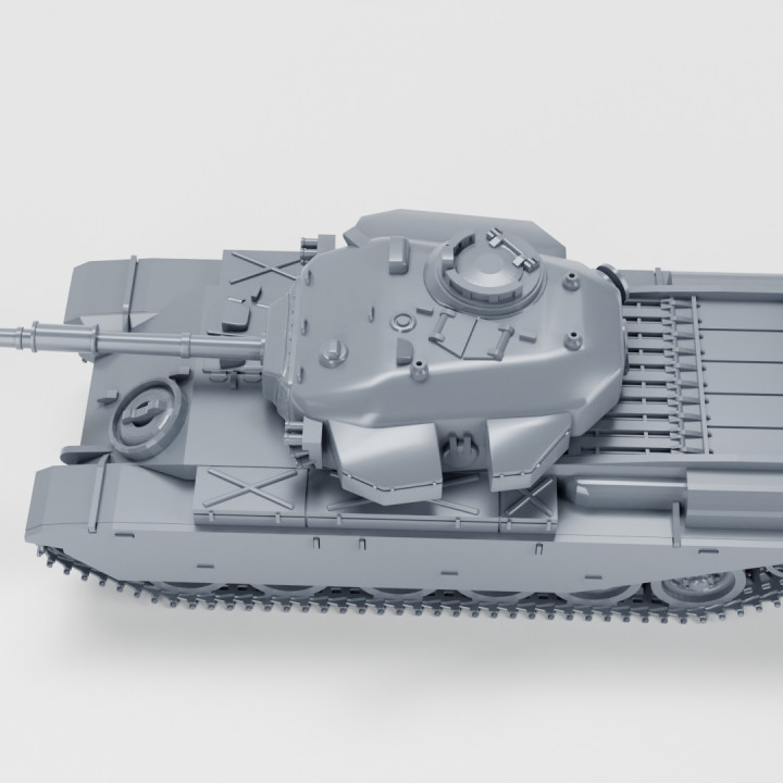 Medium Tanks Centurion Mk.3 + Centurion Mk.10  (post WW2, Korean+Vietnam war)