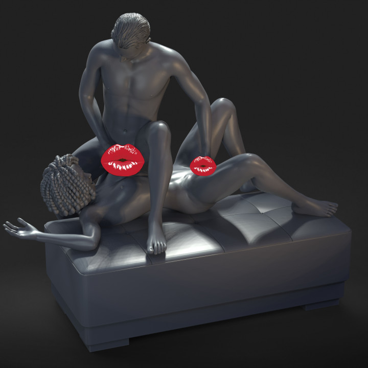 titfuck - NSFW - EROTIC MINIATURE 75 MM SCALE