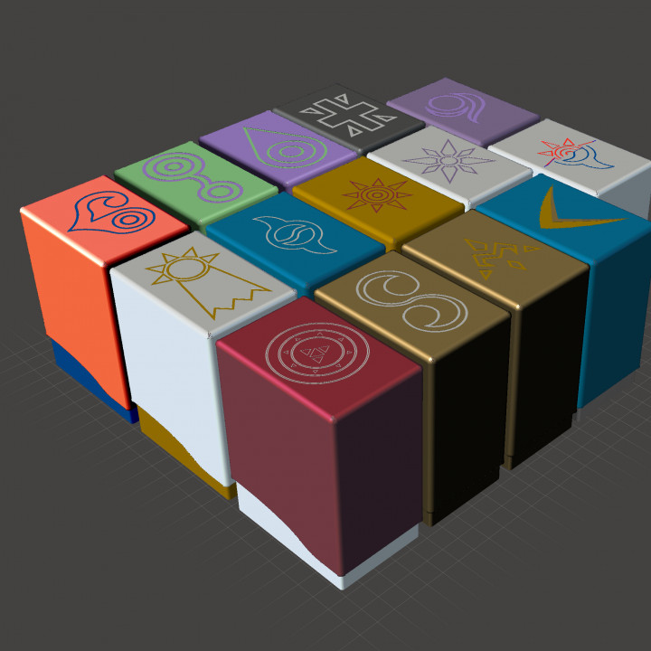 3D Printable Practical Digimon TCG Deck Boxes by ROONOCERUS