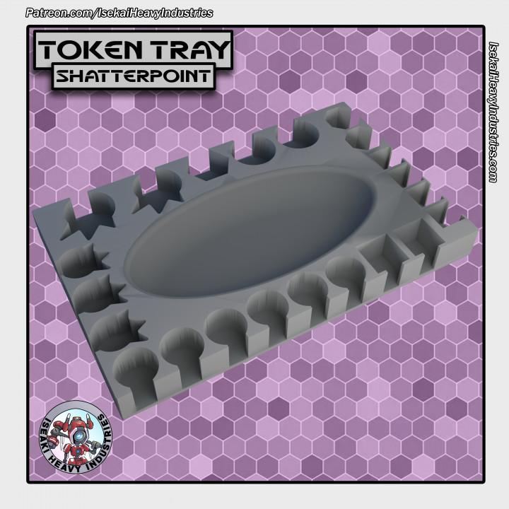 Star Wars Shatterpoint Token Tray