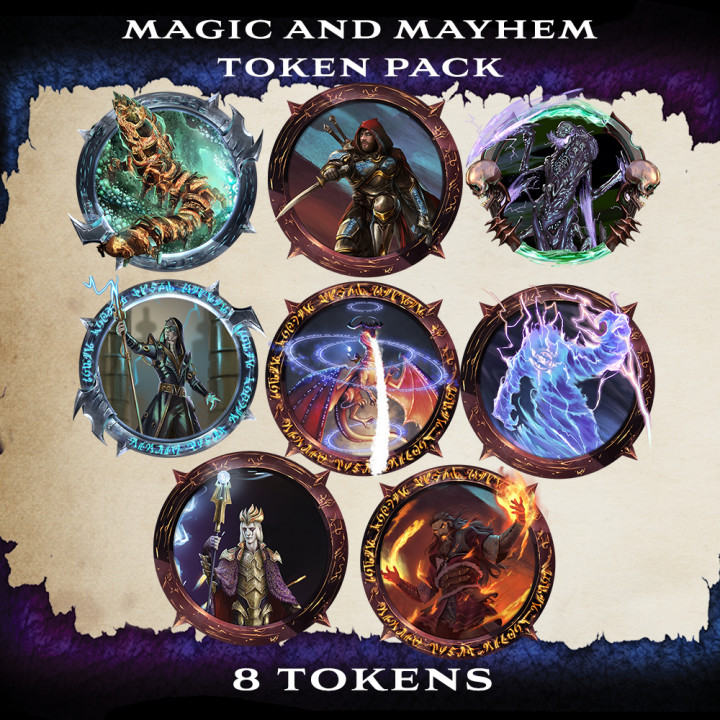 Magic and Mayhem Token Pack image