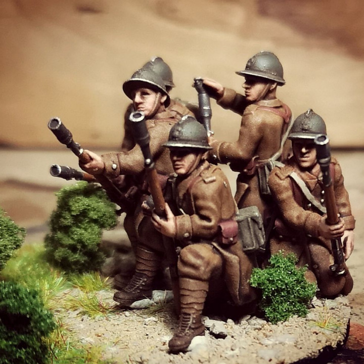 28mm french reserve infantry grenade launcher (VB) image