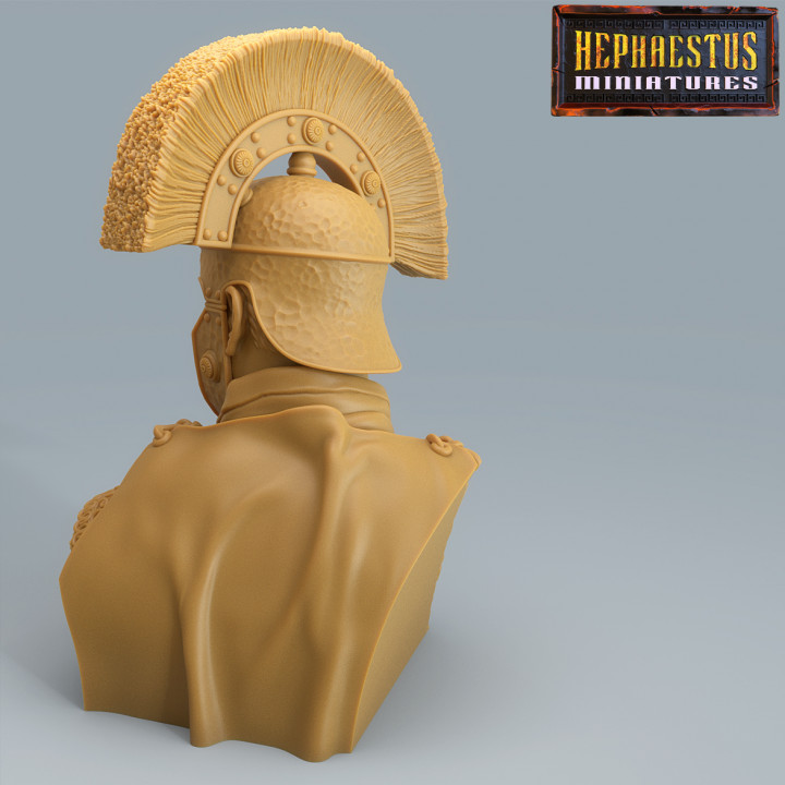 Roman Centurion Head Bust image