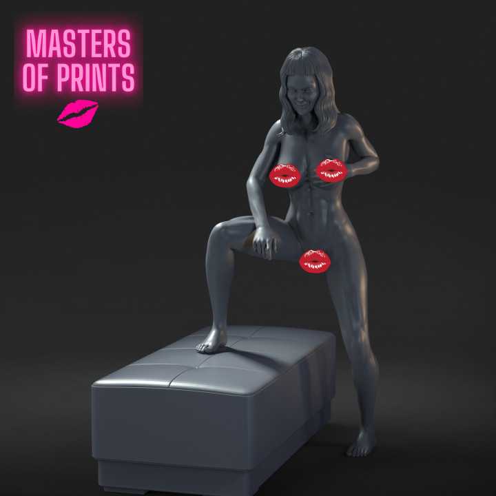 sexy pose - NSFW - EROTIC MINIATURE 75 MM SCALE
