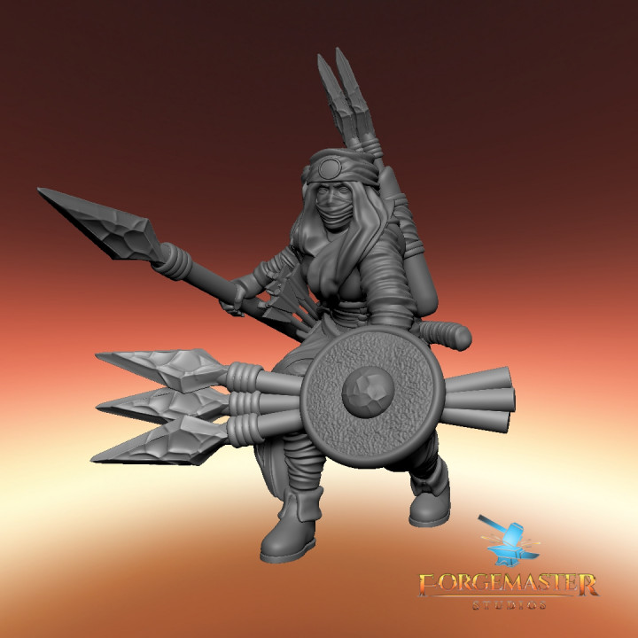 Pikemaiden Initiate Spear Pose 02