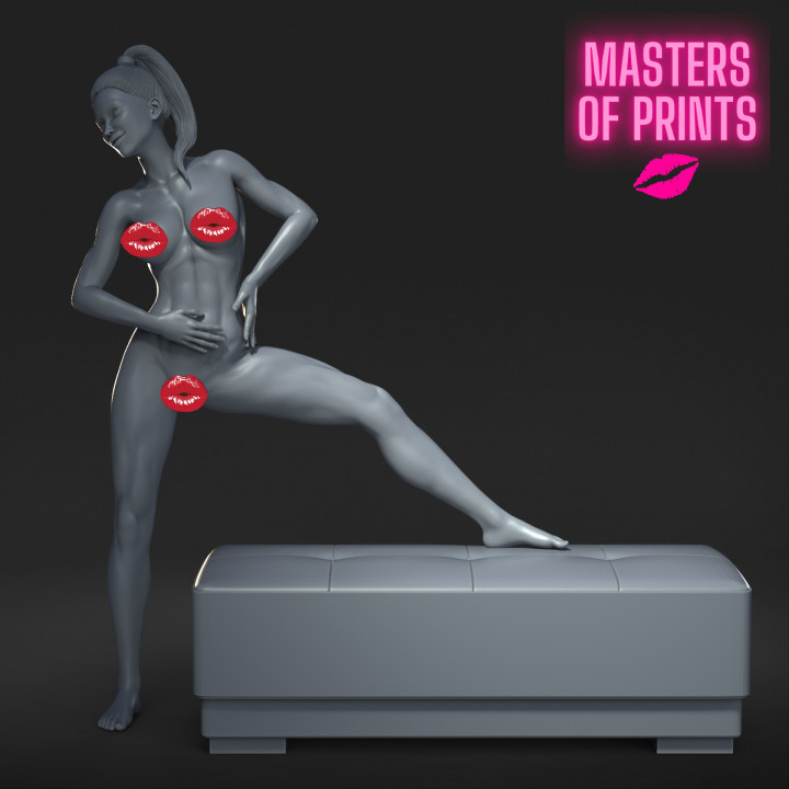 sexy pose - NSFW - EROTIC MINIATURE 75 MM SCALE