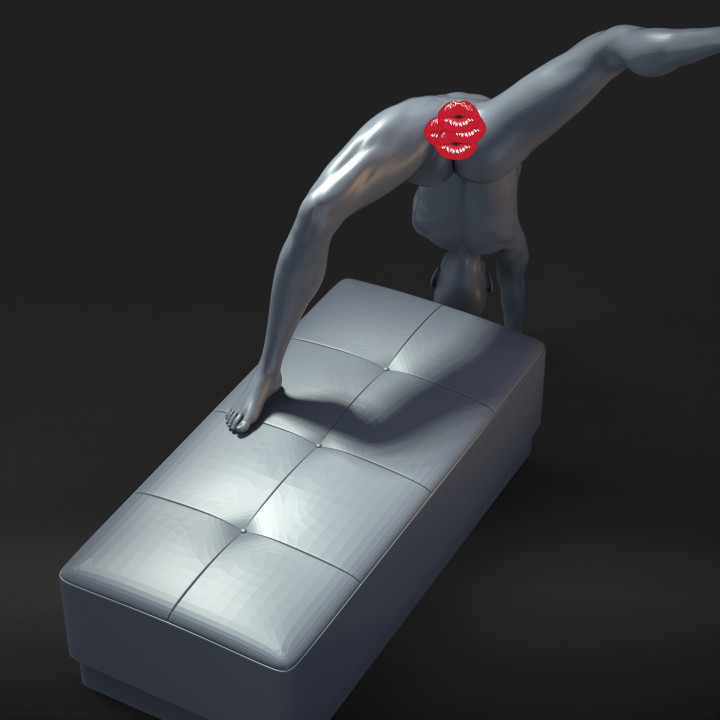 sexy pose - NSFW - EROTIC MINIATURE 75 MM SCALE