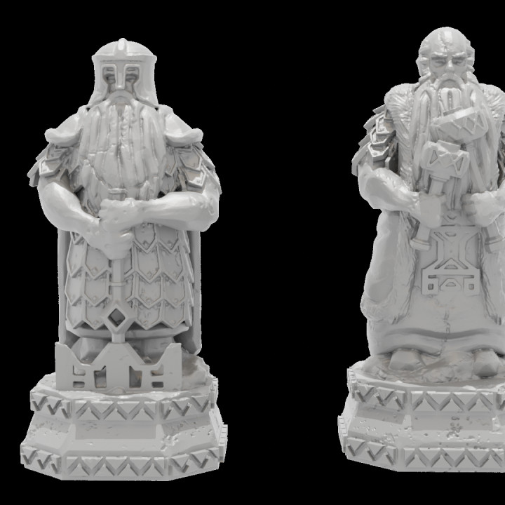 Dwarven Statues ~ Kingdom of Durak Deep