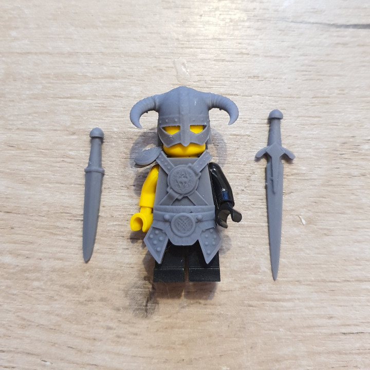 DRAGONBORN MINIFIGURE CUSTOM SET