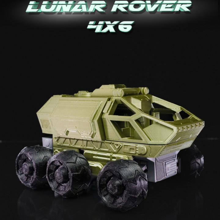 LPEV Lunar Rover 4x6 image