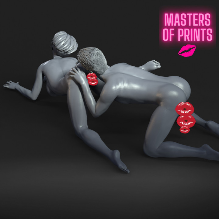 her pleasure - NSFW - EROTIC MINIATURE 75 MM SCALE