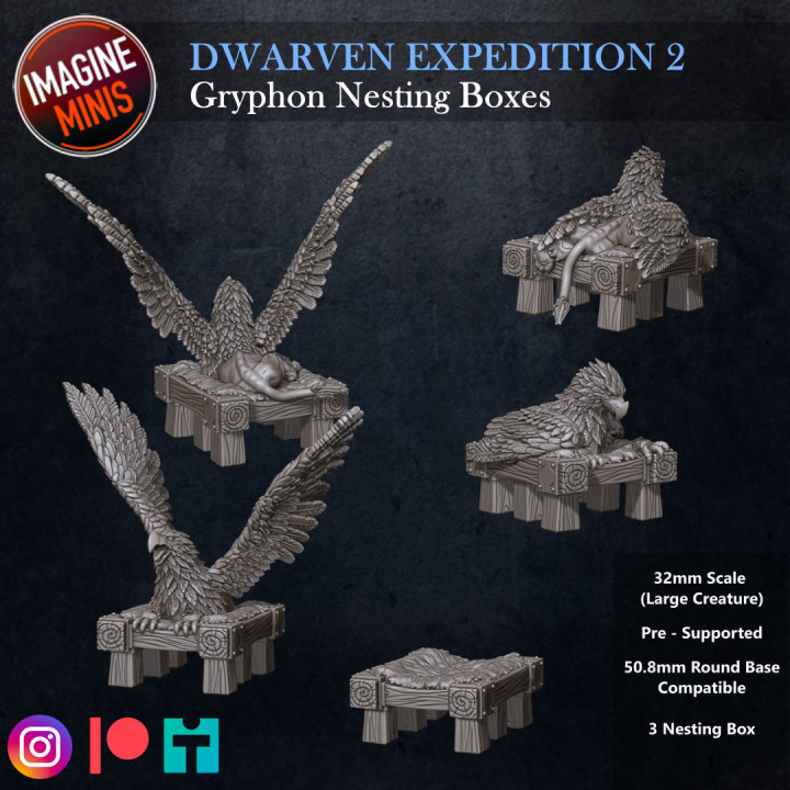 Dwarven Expedition 2 - Gryphon Nesting Boxes image