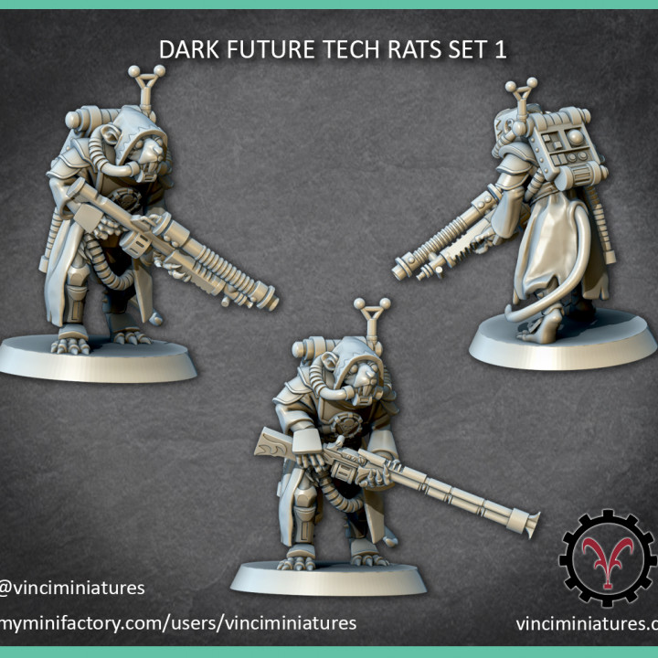 DARK FUTURE TECH RATS SET 1