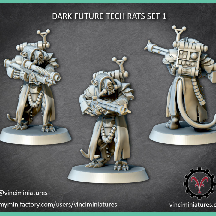 DARK FUTURE TECH RATS SET 1 image