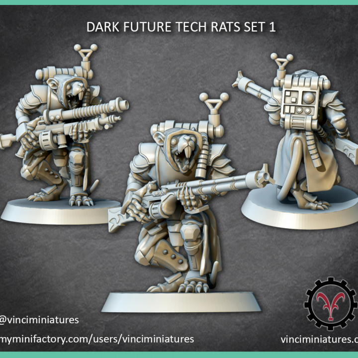 DARK FUTURE TECH RATS SET 1 image