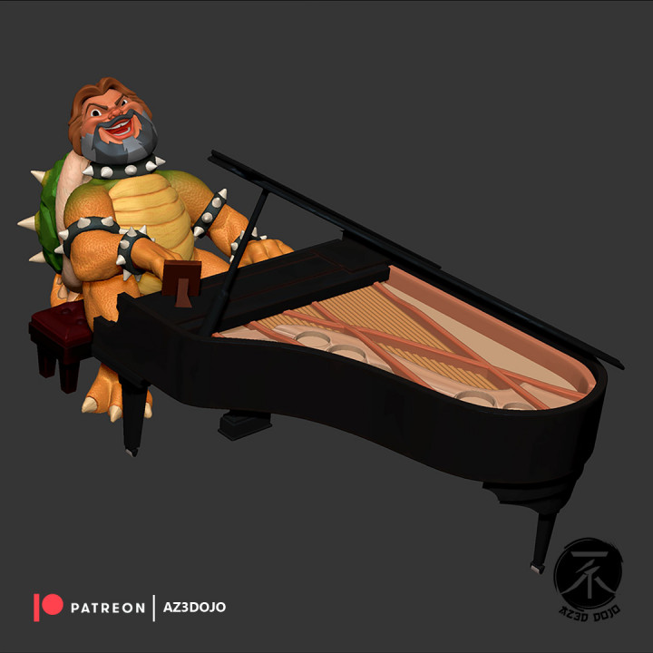 Bowser Piano Seat image