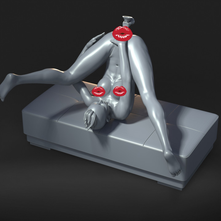 dildo pleasure - NSFW - EROTIC MINIATURE 75 MM SCALE
