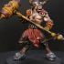 Beastman Charger V4 FREE STL miniature 32mm pre-supported print image