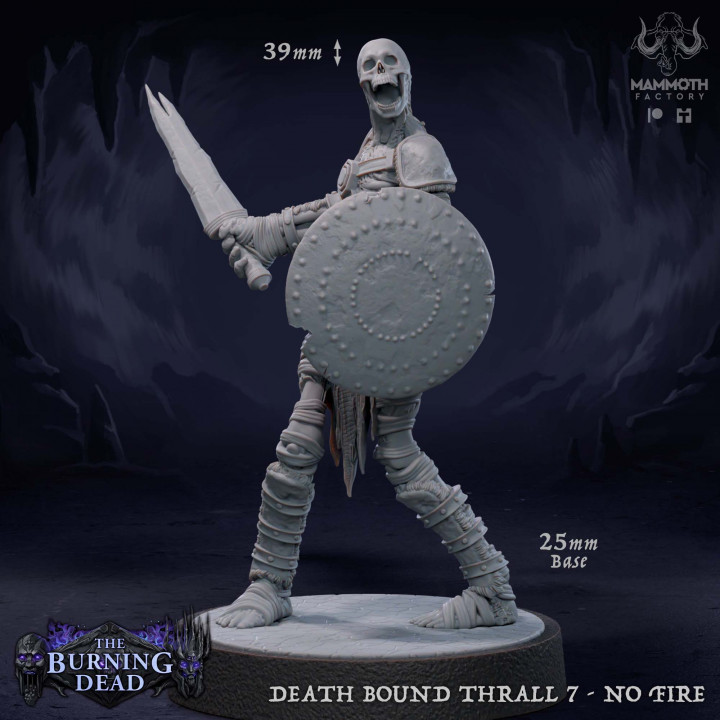 Death-Bound Thralls Warband (No Fire) image