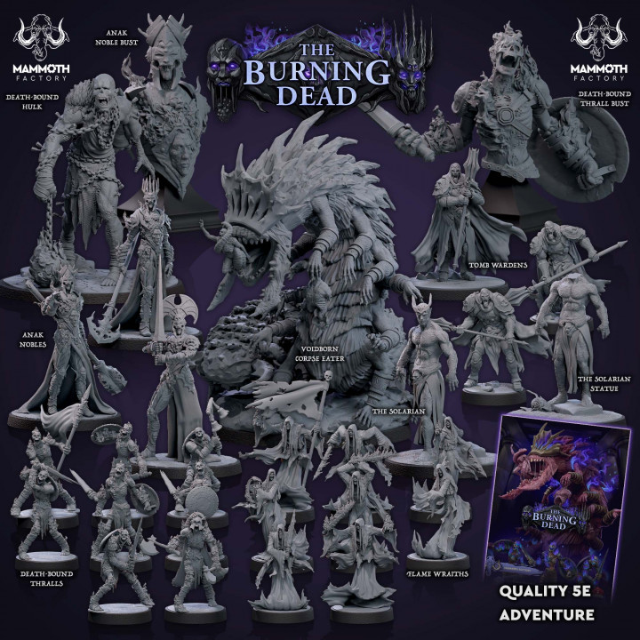 Death-Bound Thralls Warband (No Fire) image