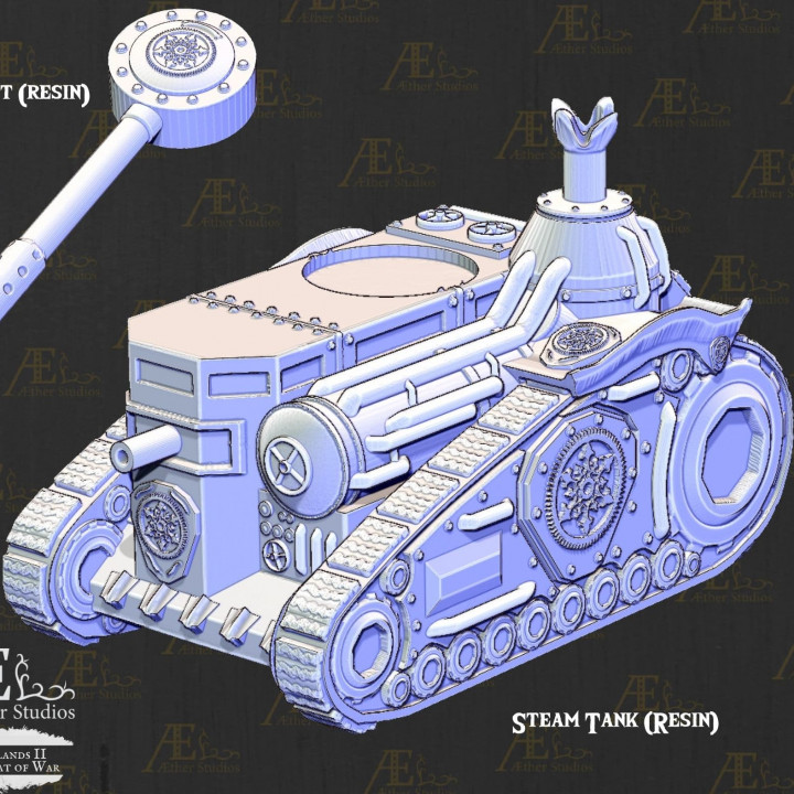 KS4PNK03 – Pankhurst Thrasos Class Steam Tank image