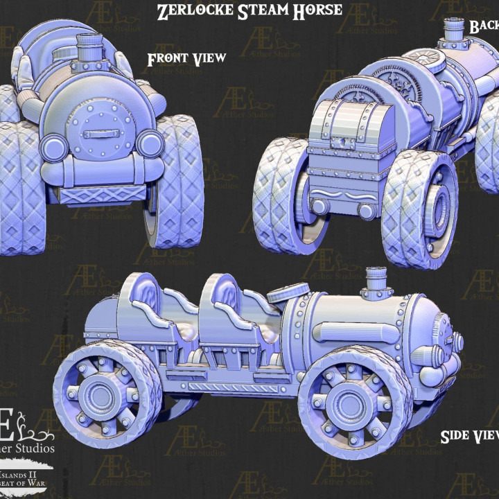 KS4PNK04 – Pankhurst Zerlocke Mk.I Steam Horse image