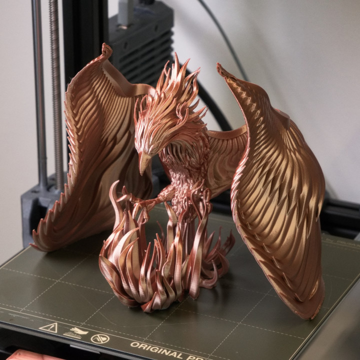 3D Printable Phoenix by Jukka Seppänen