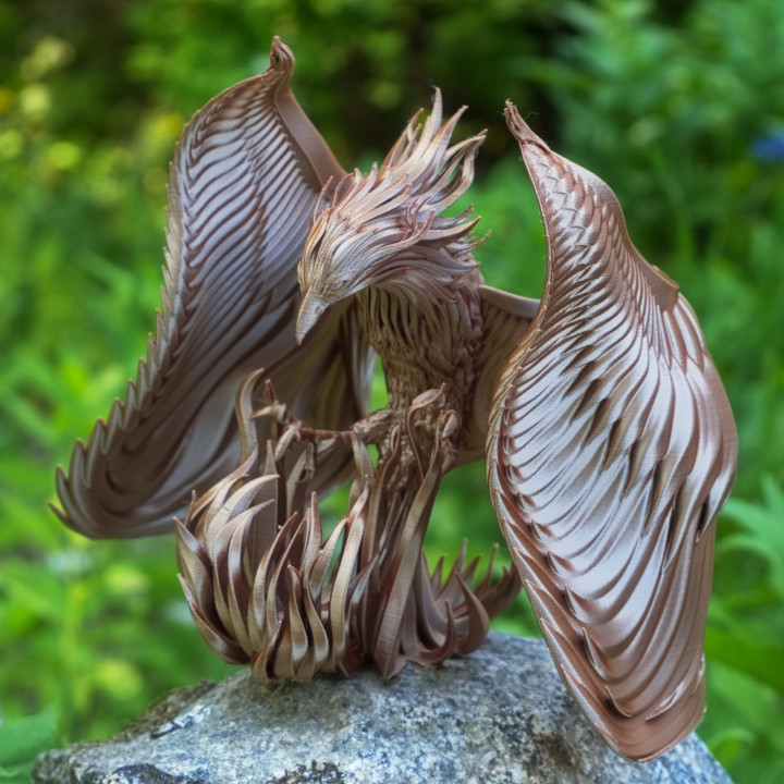 3D Printable Phoenix by Jukka Seppänen