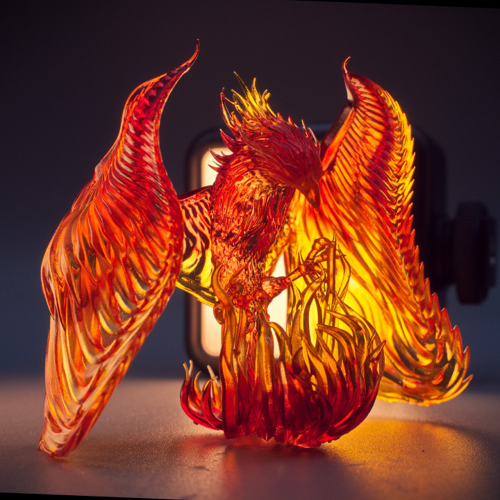 3D Printable Phoenix by Jukka Seppänen