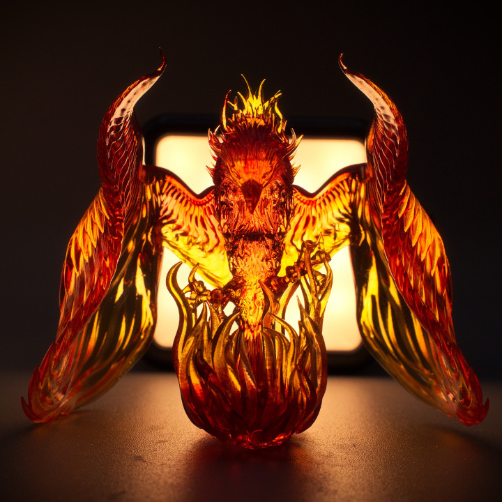 3D Printable Phoenix by Jukka Seppänen