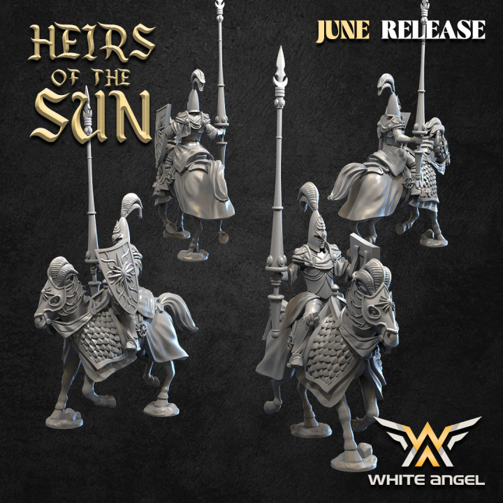 KNIGHTS OF LIGHT - HEIRS OF THE SUN (JUNE 2023 RELEASE) (ELF FROM ELVES OF THE SUN)