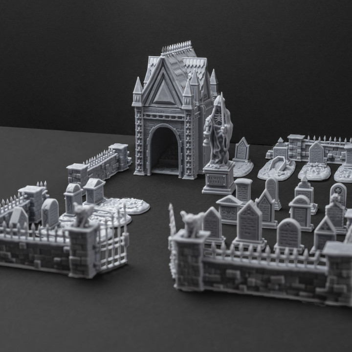 Printable Graveyard