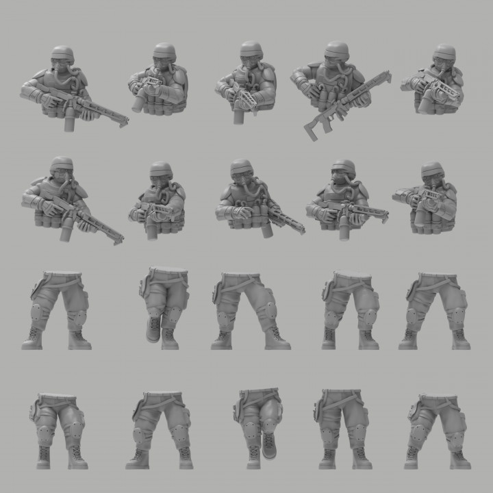 Assault Infantry w/ Flamers - Presupported image