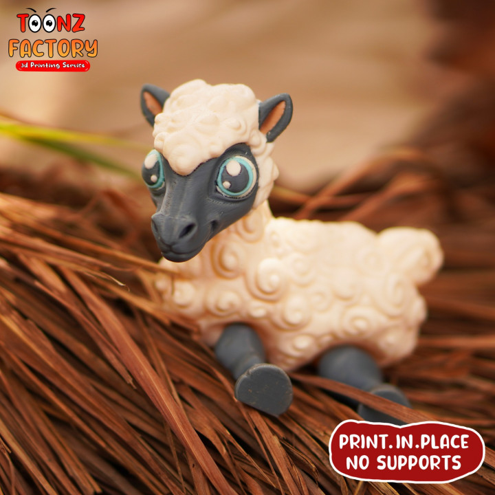 3D Printable Flexi Sheep & Goat Articulated by Toonz Factory