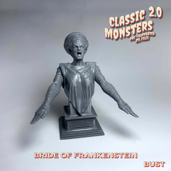 bride of Frankenstein (bust)