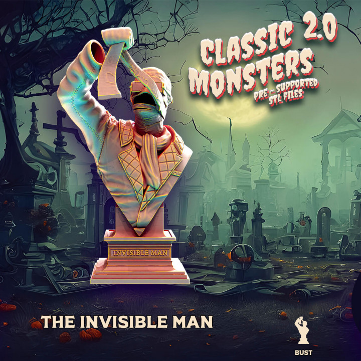 INVISIBLE MAN (bust) image