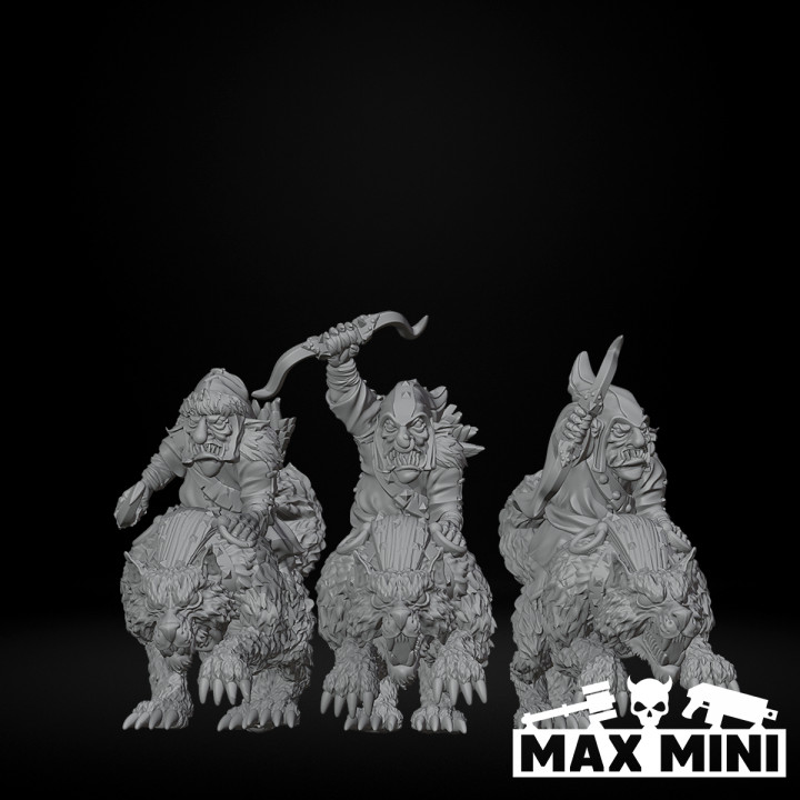 Goblin Wolf Rider Archers