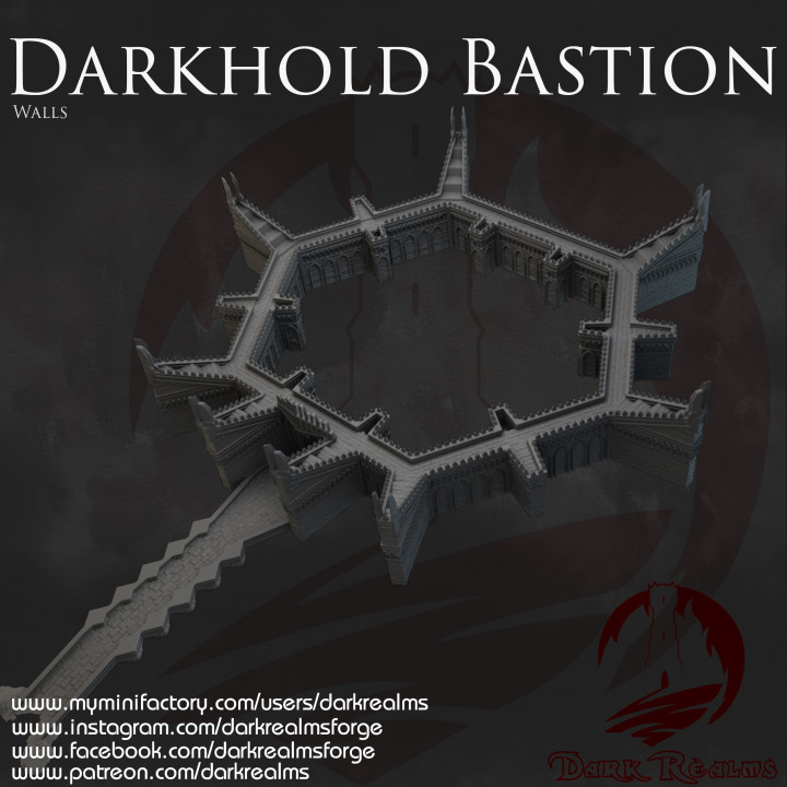 Dark Realms - Darkhold Bastion - Walls