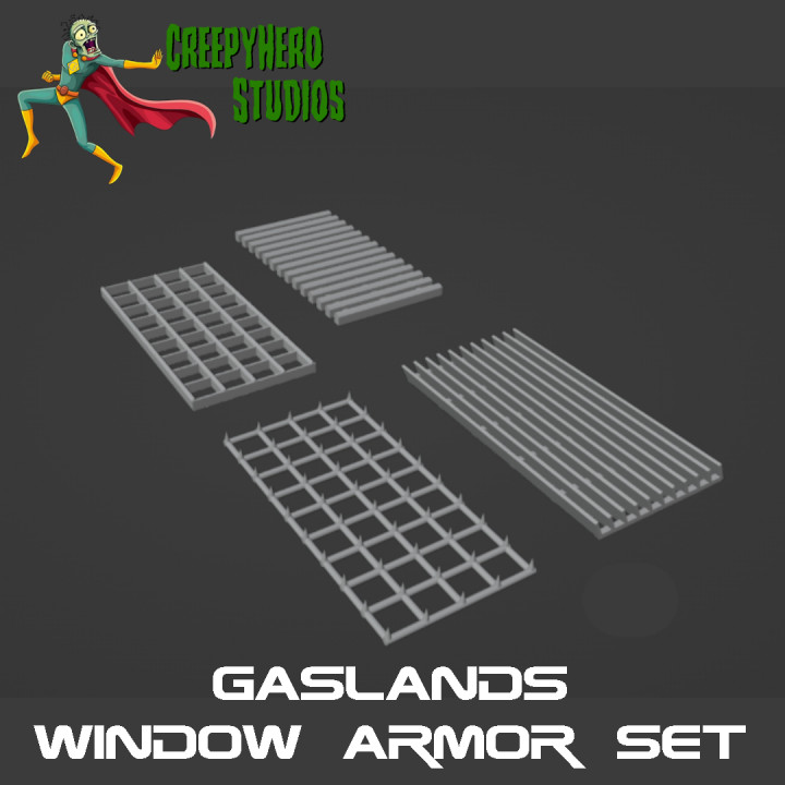 Gaslands Window Armor Set image