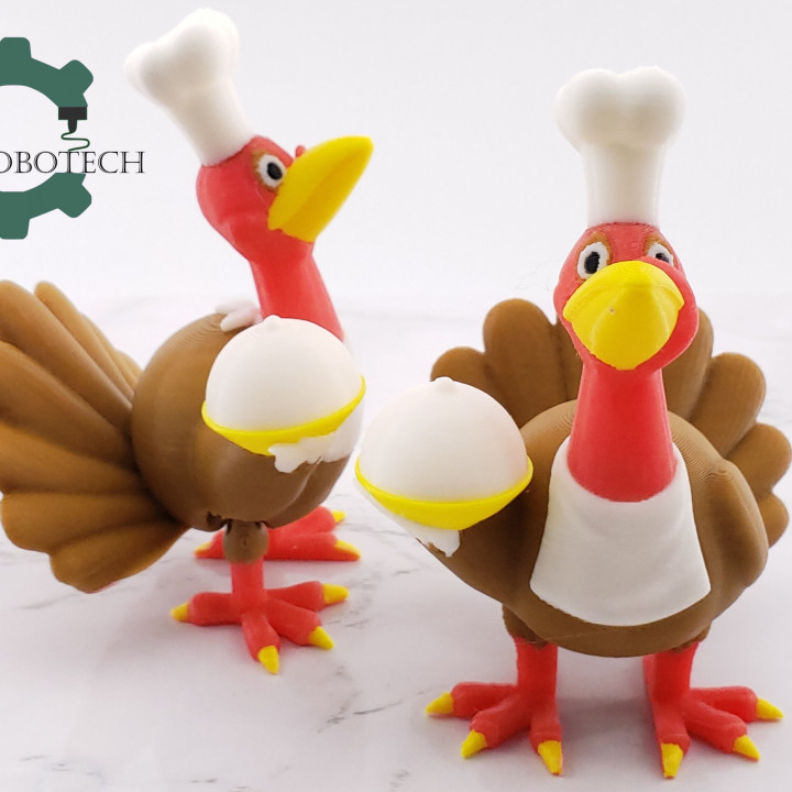 Cobotech Articulated Turkey Chef image