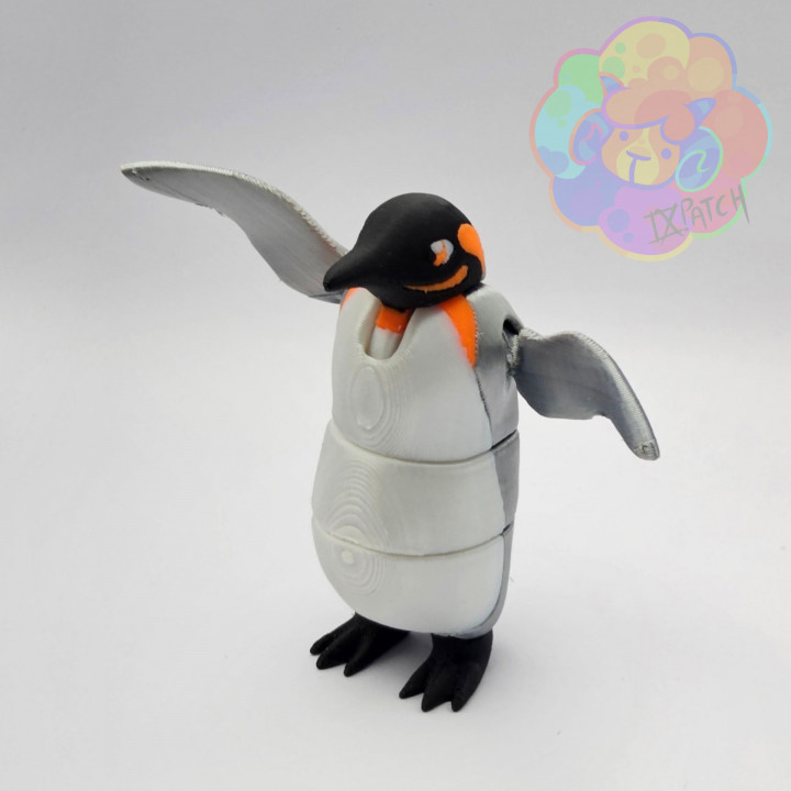 Penguin - Flexi Articulated Animal (print in place, no supports) image
